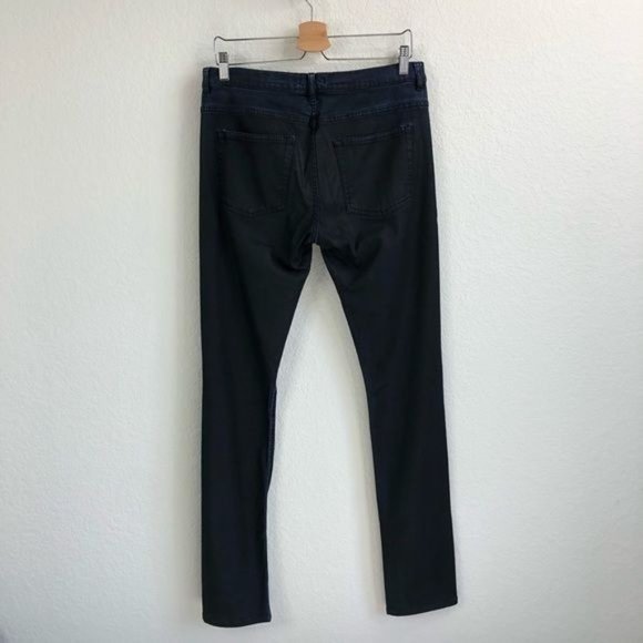 The Kooples Skull Hardware Two Tone Slim Straight Jeans - Picture 7 of 11